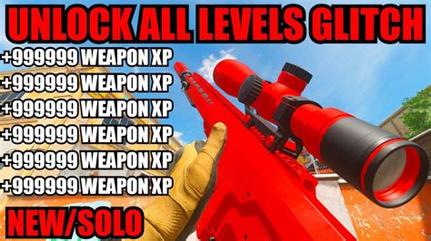 NEW SOLO MAX XP GLITCH MW2 UNLIMITED WEAPON XP GLITCH MW2 MW2