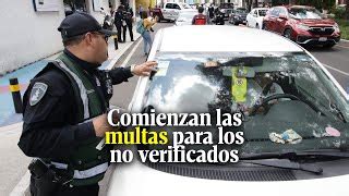 Multas Por No Realizar Verificaci N Vehicular Imagen Doovi