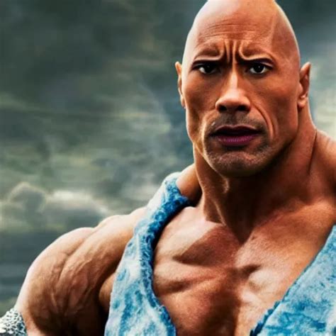 Dwayne The Rock Johnson Eating Stones For Breakfast Stable Diffusion