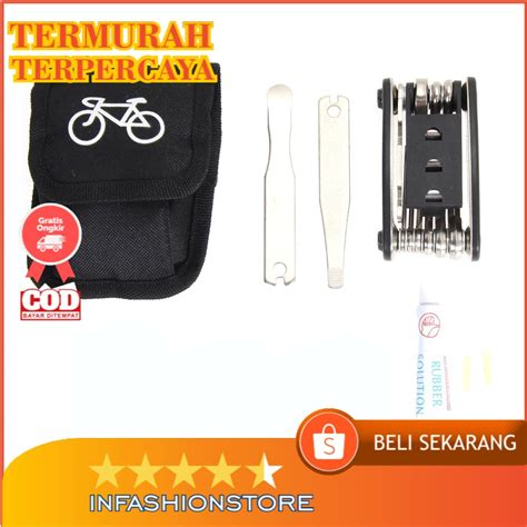 Jual Promoo Obeng Repair Tool Set Sepeda Obeng Minus Torx Dan Kunci Pas