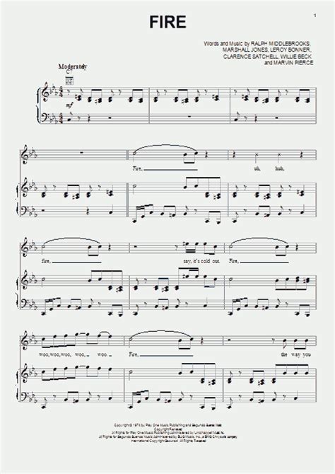 Fire Piano Sheet Music OnlinePianist 15912 Hot Sex Picture