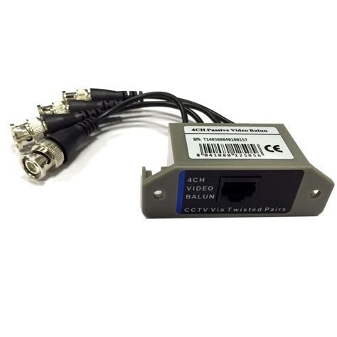 Anpwoo 4ch Hd Passive Video Balun Transceiver Bnc Grandado