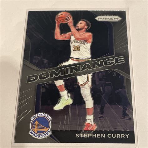 Panini Prizm Dominance Stephen Curry For Sale Online Ebay