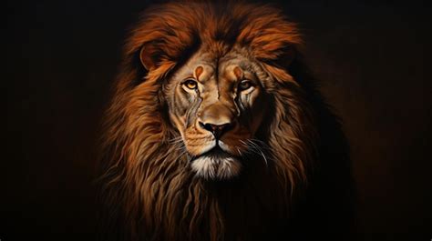 Premium Photo | Portrait of a lion