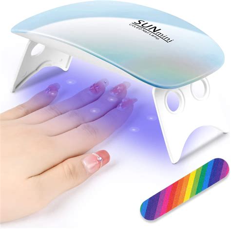 Uraqt Mini Lampe Uv Ongles W Lampe Led Professionnel Pour Tous Les