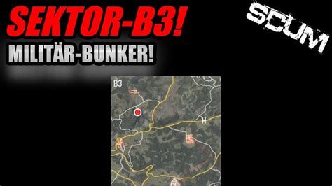 Scum Sektor B3 Militär Bunker Erkunden 4kgameplay Deutsch