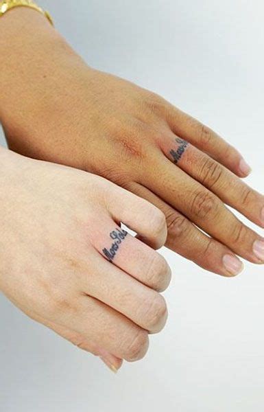 100 Unique Wedding Ring Tattoos Youll Need To See Tattoo Me Now