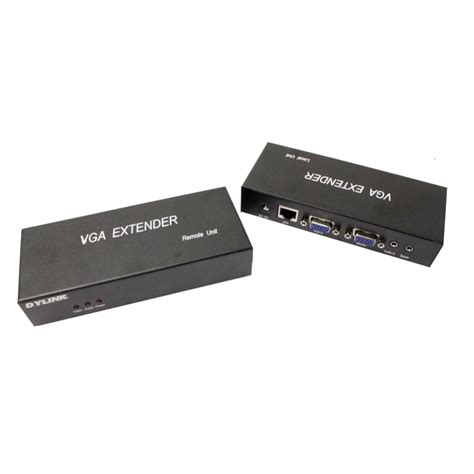 Extender Dylink Vga Et Audio Sur Câble Utp Cat 5 À 200m Leroy Merlin