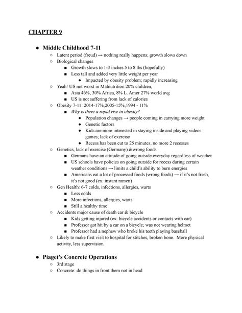 Chapter Life Span Psych Study Guide Psyc Vcu Studocu