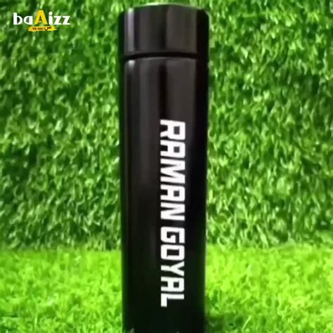 Customize With Your Name Smart Led Temperature Water Bottle Ml Stainless Steel Hot Cold
