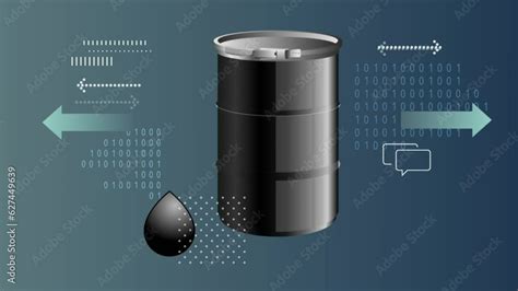 Impact Of Crude Oil Price Crash Animated Illustration As Mp4 File Stock ビデオ Adobe Stock