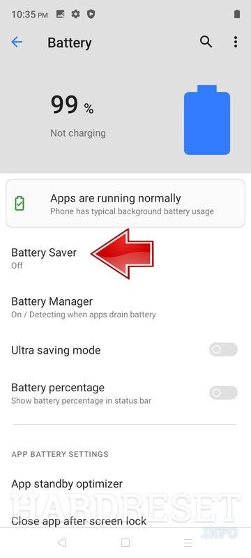 Power Saving Mode Realme C How To Hardreset Info