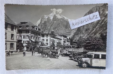 Ak Grindelwald Be Oldtimer Kutschen Belebt Kaufen Auf Ricardo