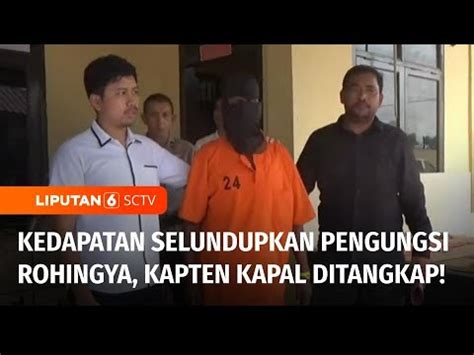 Polisi Menangkap Kapten Kapal Asing Diduga Selundupkan Pengungsi