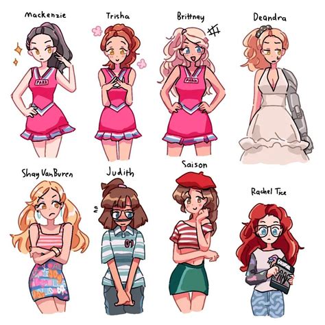 Jas On Instagram Most Popular Girls In School Ss1 Im Rewatching It I Wanna Draw More Mpgis