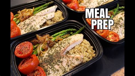 How To Meal Prep Youtube