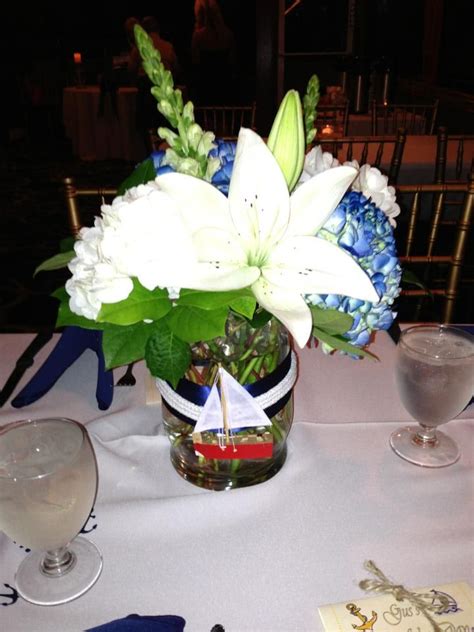 Nautical Centerpiece Aboard The Lady Delray Nautical Centerpiece