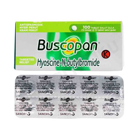 Buscopan 10 Mg Tablet Farmaku