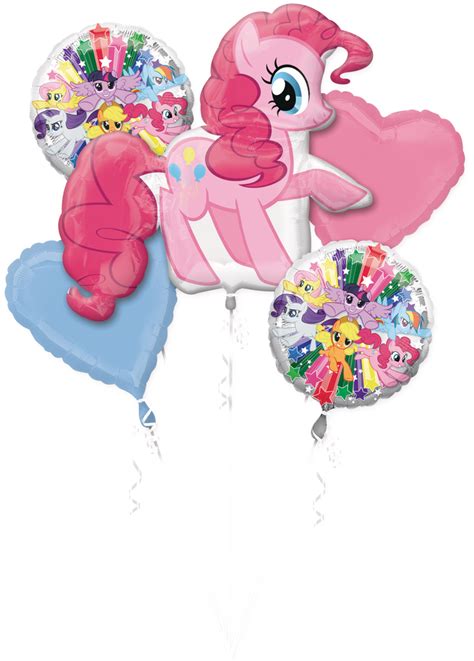 Bouquet De Ballons En Aluminium My Little Pony Pinkie Pie Pour Fête D