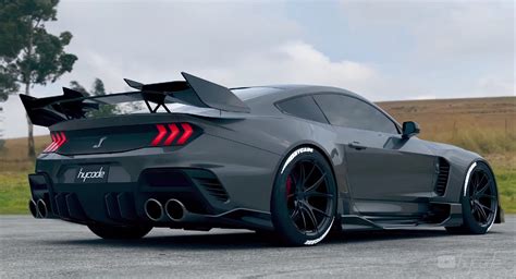 What If The Next 2026 Shelby GT500 Looked Like This Render Carscoops