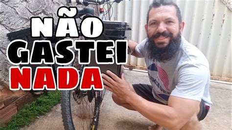 Alforges Caseiro De Gra A Para Bike Material Que Ia Pro Lixo Youtube