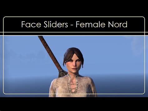 Elder Scrolls Online Character Creation Nord