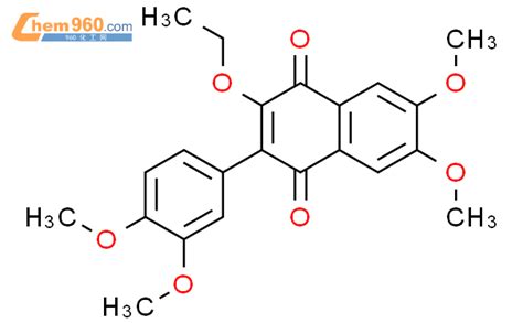 100073 72 1 1 4 Naphthalenedione 2 3 4 Dimethoxyphenyl 3 Ethoxy 6 7