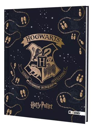 Cuaderno Tapa Dura 16 X 21cm 48 Hojas Harry Potter Mooving Color Modelo