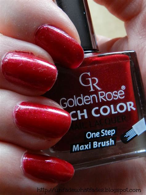 Unfade What Fades Golden Rose Rich Color Nail Lacquer 45 Review