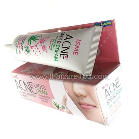 Лечебный крем против прыщей, акне и угревой сыпи Isme Acne Spots Cream ...