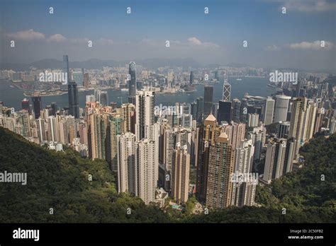 hong kong skyline Stock Photo - Alamy