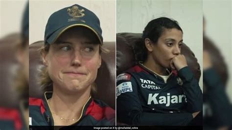 Wpl 2024 Ellyse Perry Smriti Mandhana Rcb Stars All Emotional After