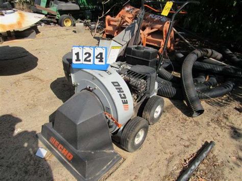 Echo Csv85 Chipper Shredder Vacuum 8 Hp Located In The Maintenance