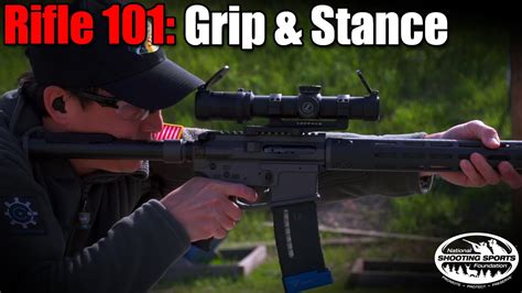 Rifle Grip And Stance Rifle 101 With Top Shot Chris Cheng Youtube