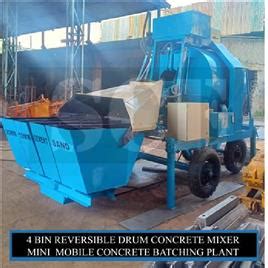 Latest Electric Engine RM 1050 Reversible Concrete Drum Mixer Price In