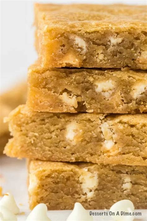 Easy Blondie Recipe Desserts On A Dime