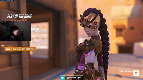 Potg Dafran Insane Widowmaker Tracer Overwatch 2 Gameplay Season 1