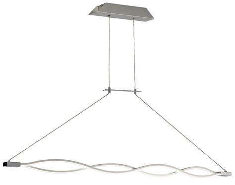 M5815 Sahara Silver XL Mantra Sahara XL 42W LED Dimmable Pendant Light