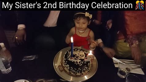 Vlog My Sisters 2nd Year Birthday Celebration 🥳🎉 Birthday Vlog