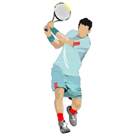 Tennis Player Clip Art