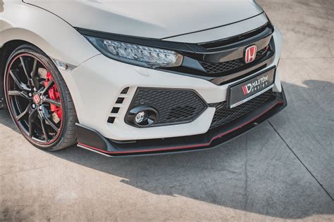 Racing Durability Front Splitter V 2 Honda Civic X Type R Our Offer