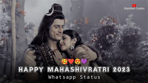 Happy Mahashivratri Whatsapp Status | Mere Bhole Nath Song Status ...