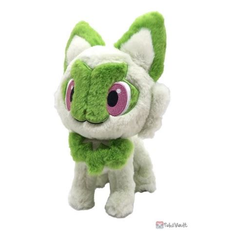 Pokemon 2023 Sprigatito Takara Tomy Kuta Kuta Series Plush Toy Small Size