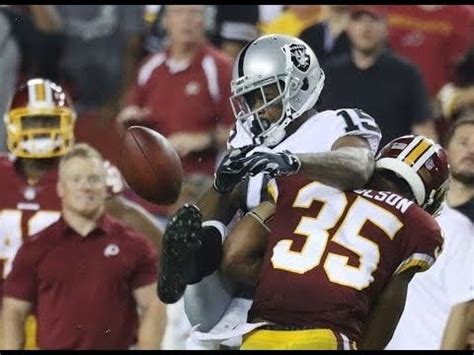 Redskins Defense Vs Raiders SNF Week 3 Stifling 2017 18 NFL