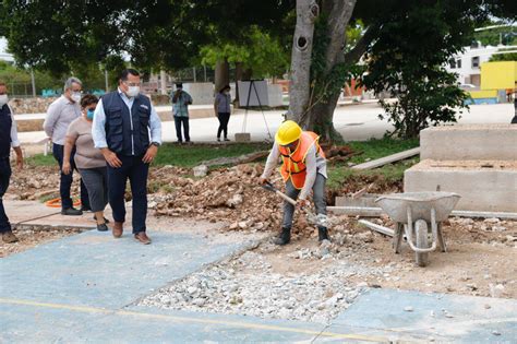 Contin A La Remodelaci N Del Parque De La Colonia Miraflores Formal