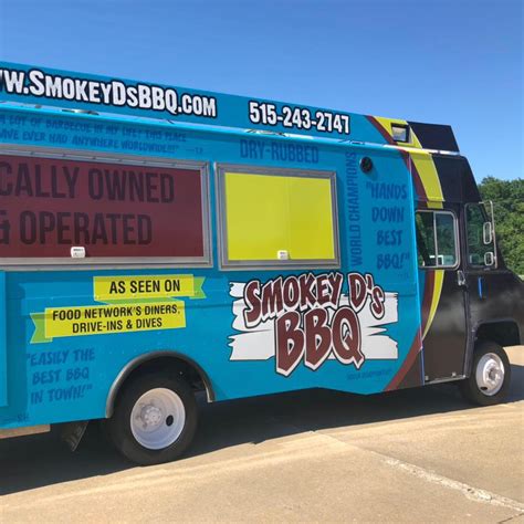 Smokey D S BBQ Food Trucks In Des Moines IA