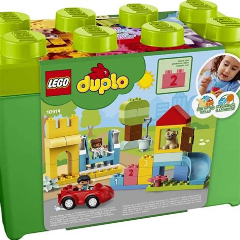 Lego Duplo Classic Deluxe Brick Box Starter Set With Storage Box