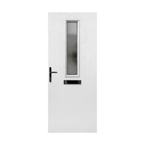 White Composite Glazed Front Door manufacturers and suppliers | LINCLASTN