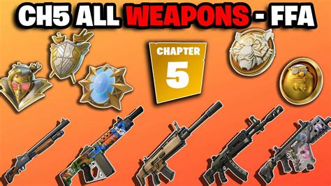 ⭐ch5 All Weapons Ffa ⭐ Fortnite Creative Map Code Dropnite