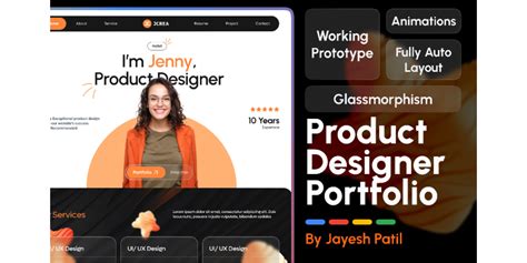 Portfolio Product Designer Portfolio Website Figma